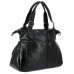 Женская кожаная сумка 9343 BLACK